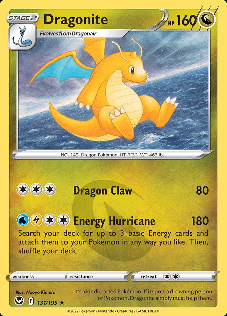 Dragonite #131 Pokemon Silver Tempest