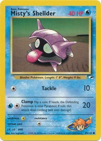 Misty's Shellder (89)/132 Common Unlimited