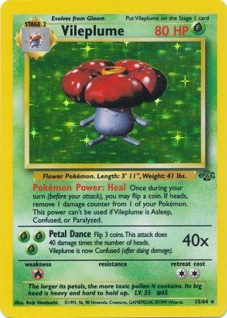 Vileplume (15) (15)/64 Holo Rare Unlimited Holofoil