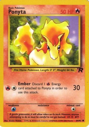 Ponyta (64)/82 Common Unlimited