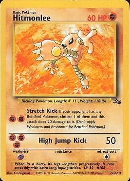 Hitmonlee (22) (22)/62 Rare Unlimited