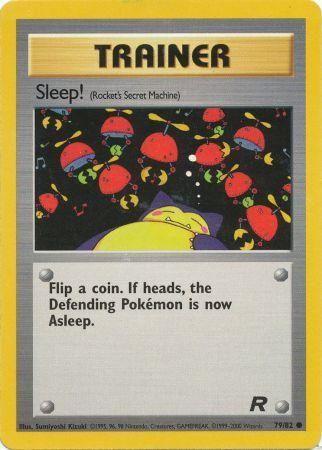 Sleep! (Rocket's Secret Machine) (79)/82 Common Unlimited