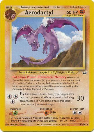 Aerodactyl (15)/64 Rare Unlimited