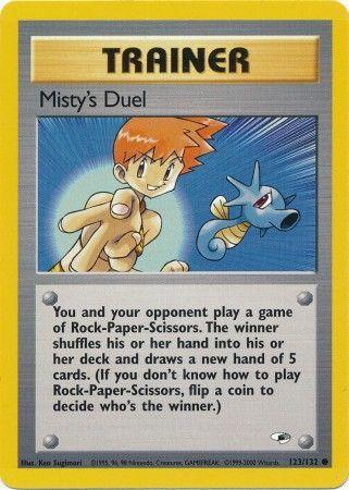 Misty's Duel (123)/132 Common Unlimited