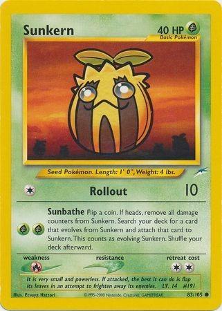 Sunkern (83)/105 Common Unlimited