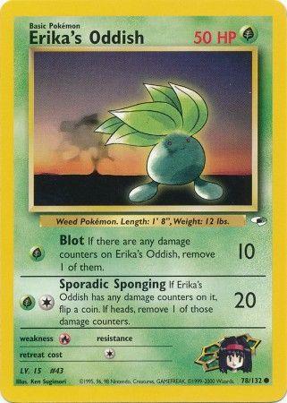 Erika's Oddish (78) (78)/132 Common Unlimited