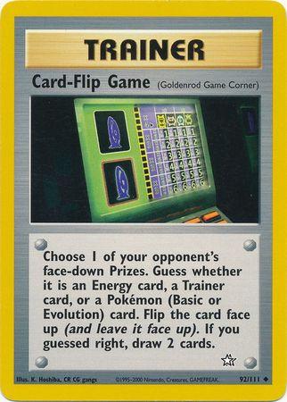 Card-Flip Game (Goldenrod Game Corner) (92)/111 Uncommon Unlimited
