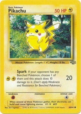 Pikachu (60)/64 Common Unlimited