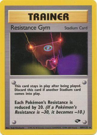 Resistance Gym (109)/132 Rare Unlimited