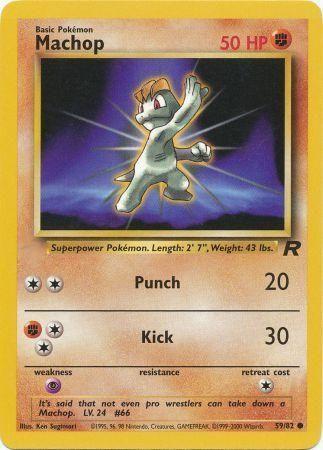 Machop (59)/82 Common Unlimited