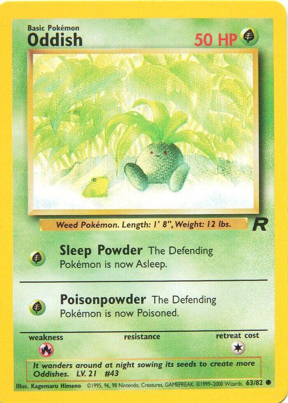Oddish (63)/82 Common Unlimited