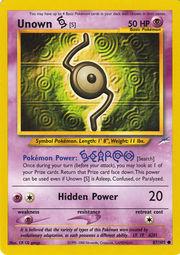Unown [S] (87)/105 Common Unlimited