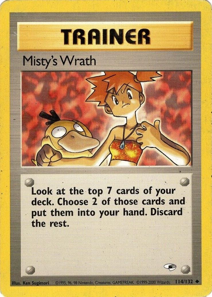 Misty's Wrath (114)/132 Uncommon Unlimited