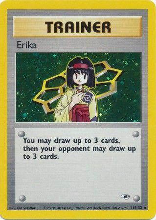 Erika (16) (16)/132 Holo Rare Unlimited Holofoil