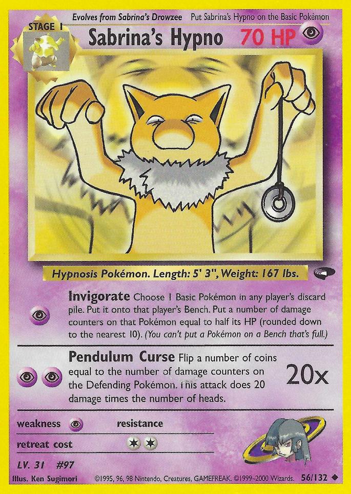 Sabrina's Hypno (56)/132 Uncommon Unlimited