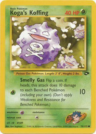 Koga's Koffing (79) (79)/132 Common Unlimited
