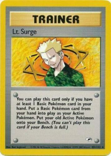 Lt. Surge (101) (101)/132 Rare Unlimited