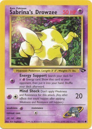 Sabrina's Drowzee (95)/132 Common Unlimited