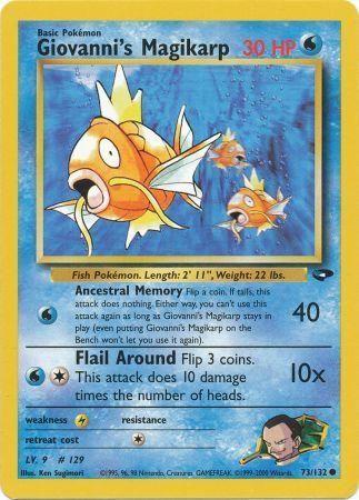 Giovanni's Magikarp (73)/132 Common Unlimited