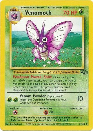 Venomoth (29) (29)/64 Rare Unlimited