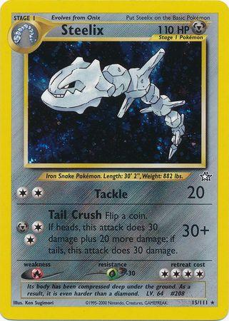 Steelix (15)/111 Holo Rare Unlimited Holofoil