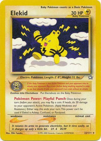 Elekid (22)/111 Rare Unlimited