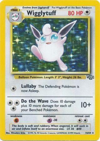 Wigglytuff (16) (16)/64 Holo Rare Unlimited Holofoil