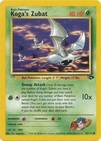 Koga's Zubat (83)/132 Common Unlimited