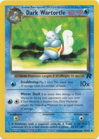 Dark Wartortle (46)/82 Uncommon Unlimited