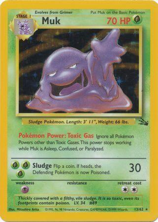 Muk (13) (13)/62 Holo Rare Unlimited Holofoil