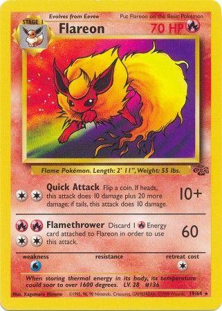 Flareon (19) (19)/64 Rare Unlimited