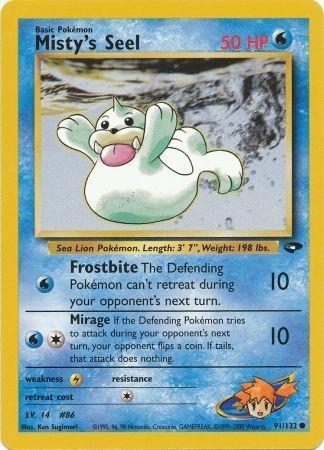 Misty's Seel (91)/132 Common Unlimited