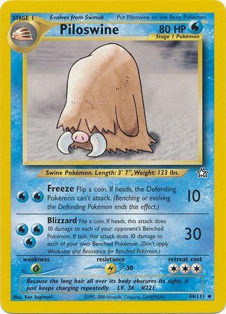 Piloswine (44)/111 Uncommon Unlimited