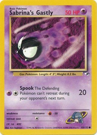 Sabrina's Gastly (93)/132 Common Unlimited