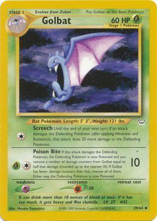 Golbat (29)/64 Uncommon Unlimited