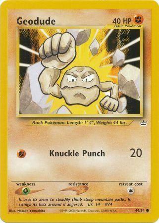 Geodude (44)/64 Common Unlimited