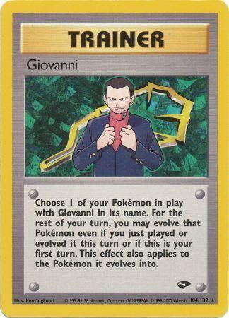 Giovanni (104) (104)/132 Rare Unlimited