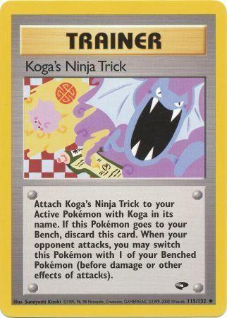 Koga's Ninja Trick (115)/132 Uncommon Unlimited