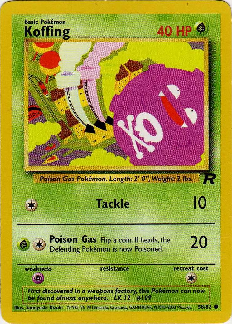 Koffing (58)/82 Common Unlimited