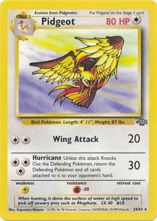 Pidgeot (24) (24)/64 Rare Unlimited