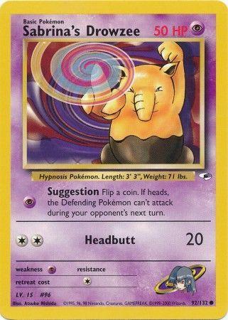 Sabrina's Drowzee (92)/132 Common Unlimited