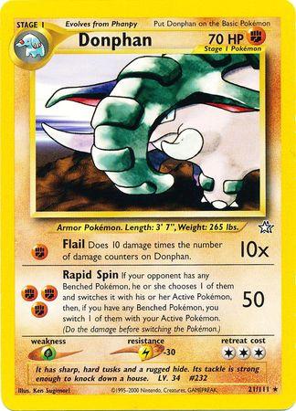 Donphan (21)/111 Rare Unlimited
