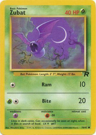 Zubat (70)/82 Common Unlimited