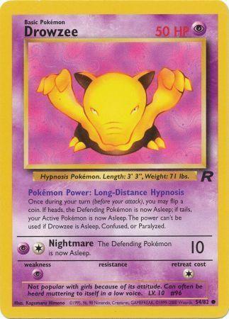Drowzee (54)/82 Common Unlimited