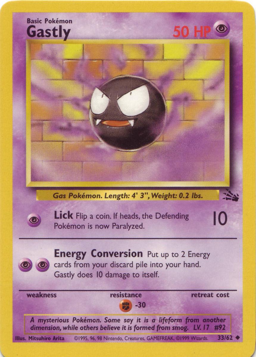 Gastly (33)/62 Uncommon Unlimited