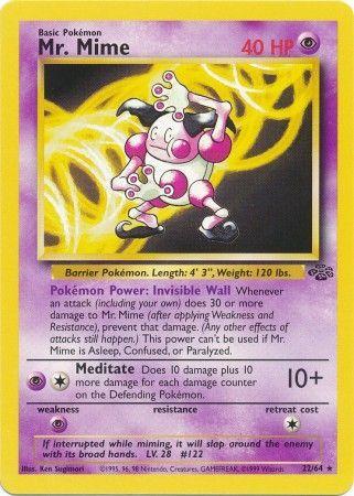 Mr. Mime (22) (22)/64 Rare Unlimited