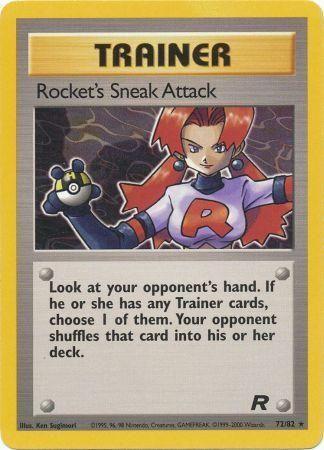 Rocket's Sneak Attack (72) (72)/82 Rare Unlimited