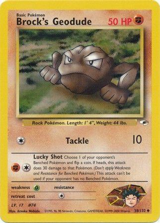 Brock's Geodude (38) (38)/132 Uncommon Unlimited