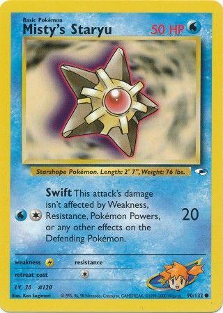 Misty's Staryu (90)/132 Common Unlimited
