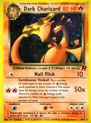 Dark Charizard (4) (4)/82 Holo Rare Unlimited Holofoil